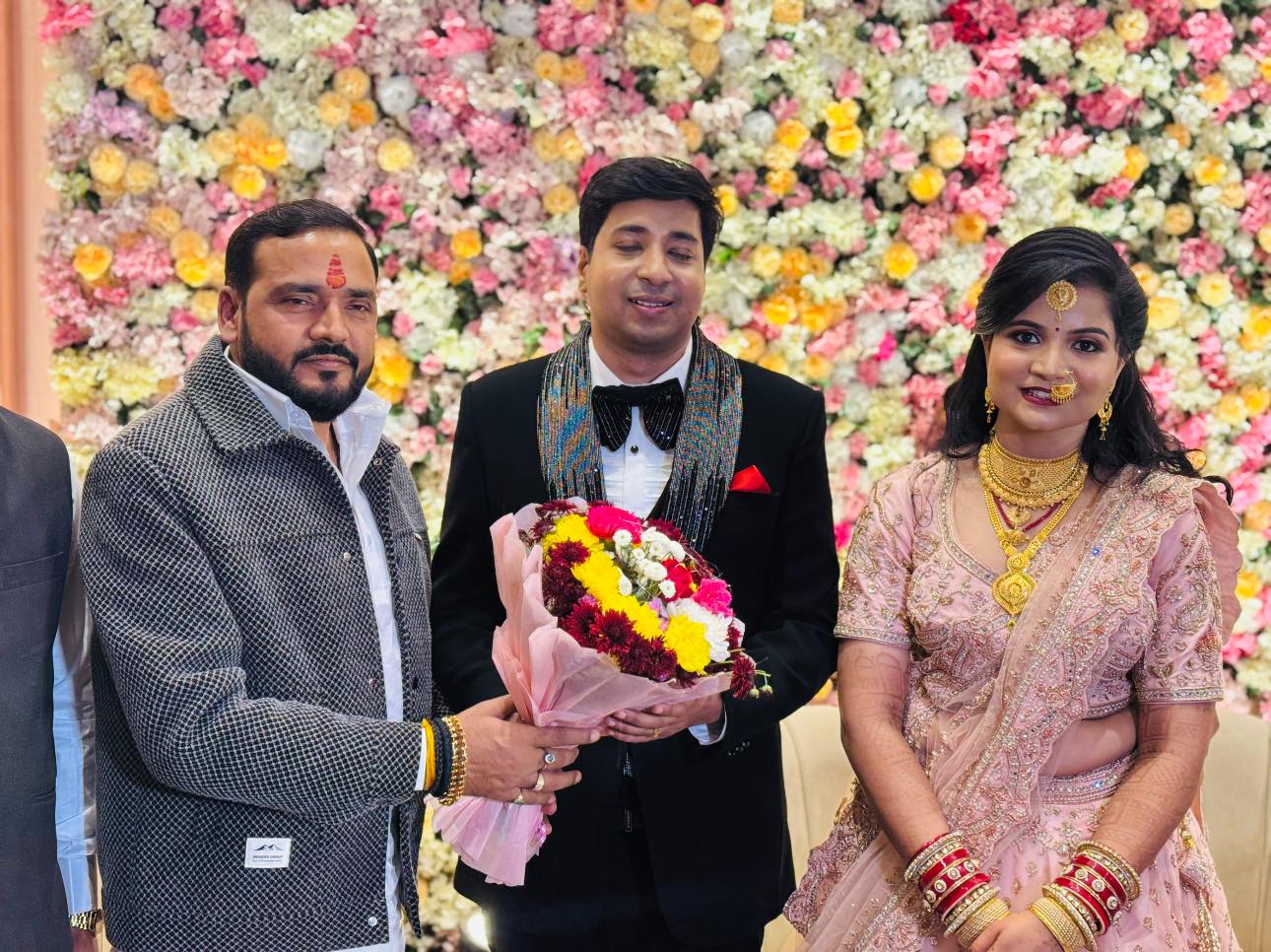 आज दिल्ली में मा० सांसद बेतिया सह मुख्य सचेतक लोकसभा डाँ संजय जायसवाल जी के सुपुत्र के रिसेप्शन कार्यक्रम में
